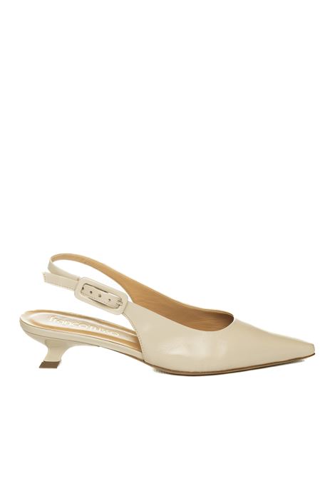 Milk naplak slingback FRANCO RUSSO | 4002VEROLUX-MILK